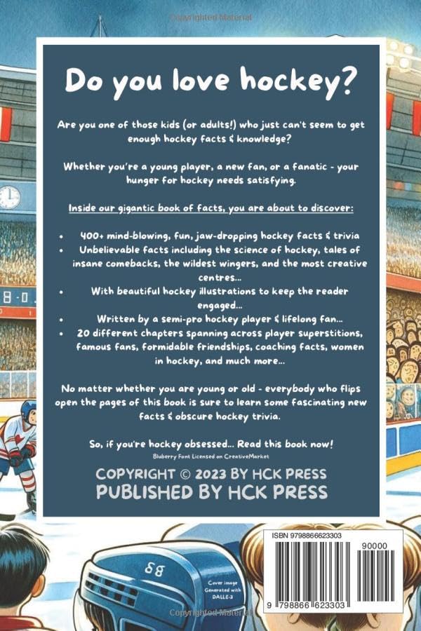 400+ Fun & Unbelievable Hockey Facts for Kids [112 페이지]