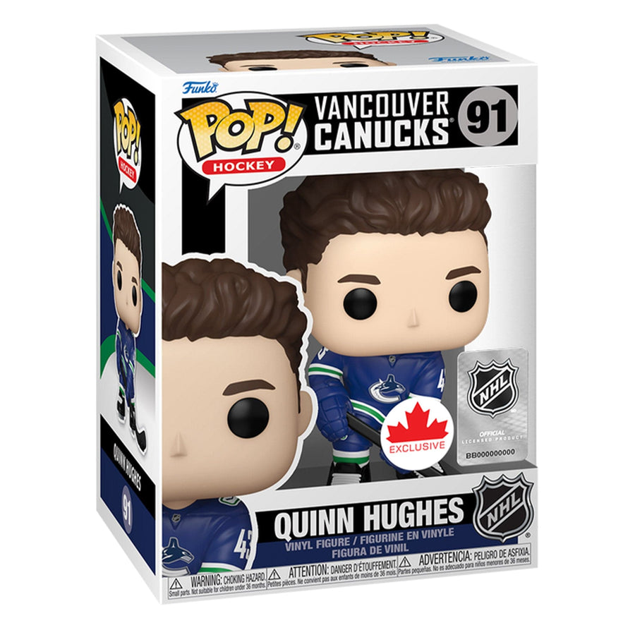 펀코 팝 피규어 NHL Vancouver Canucks - Quinn Hughes
