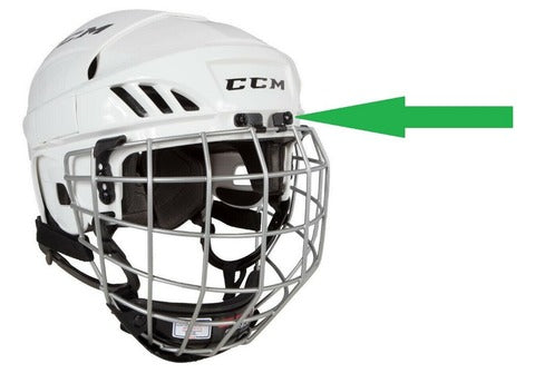 헬멧 케이지가 크거나 작은 경우