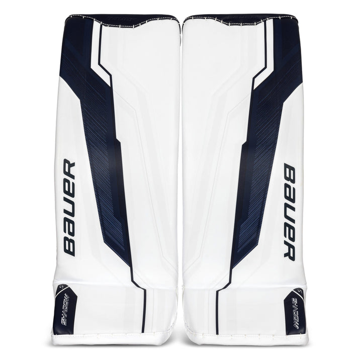 https://www.thehockeyshop.com/cdn/shop/files/bauer-leg-pads-bauer-supreme-shadow-senior-goalie-leg-pads-white-navy-s-31801383092290_720x.jpg?v=1718649295