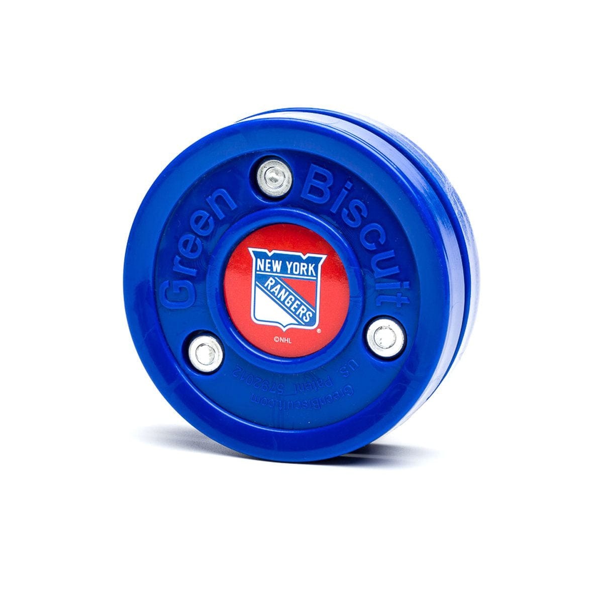 https://www.thehockeyshop.com/cdn/shop/products/green-biscuit-hockey-pucks-green-biscuit-original-nhl-training-puck-new-york-rangers-4-7oz-28744087339074_1800x1800.jpg?v=1693420405
